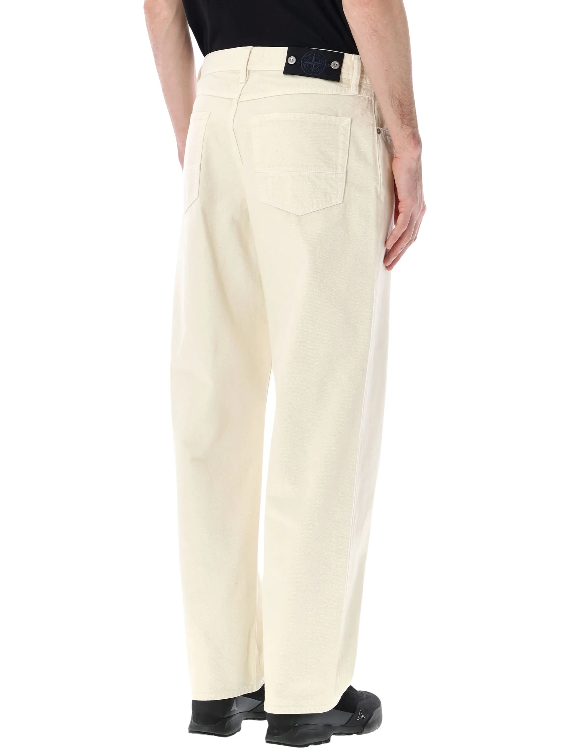 Stone Island Classic Cotton Jeans for Men - Image 2