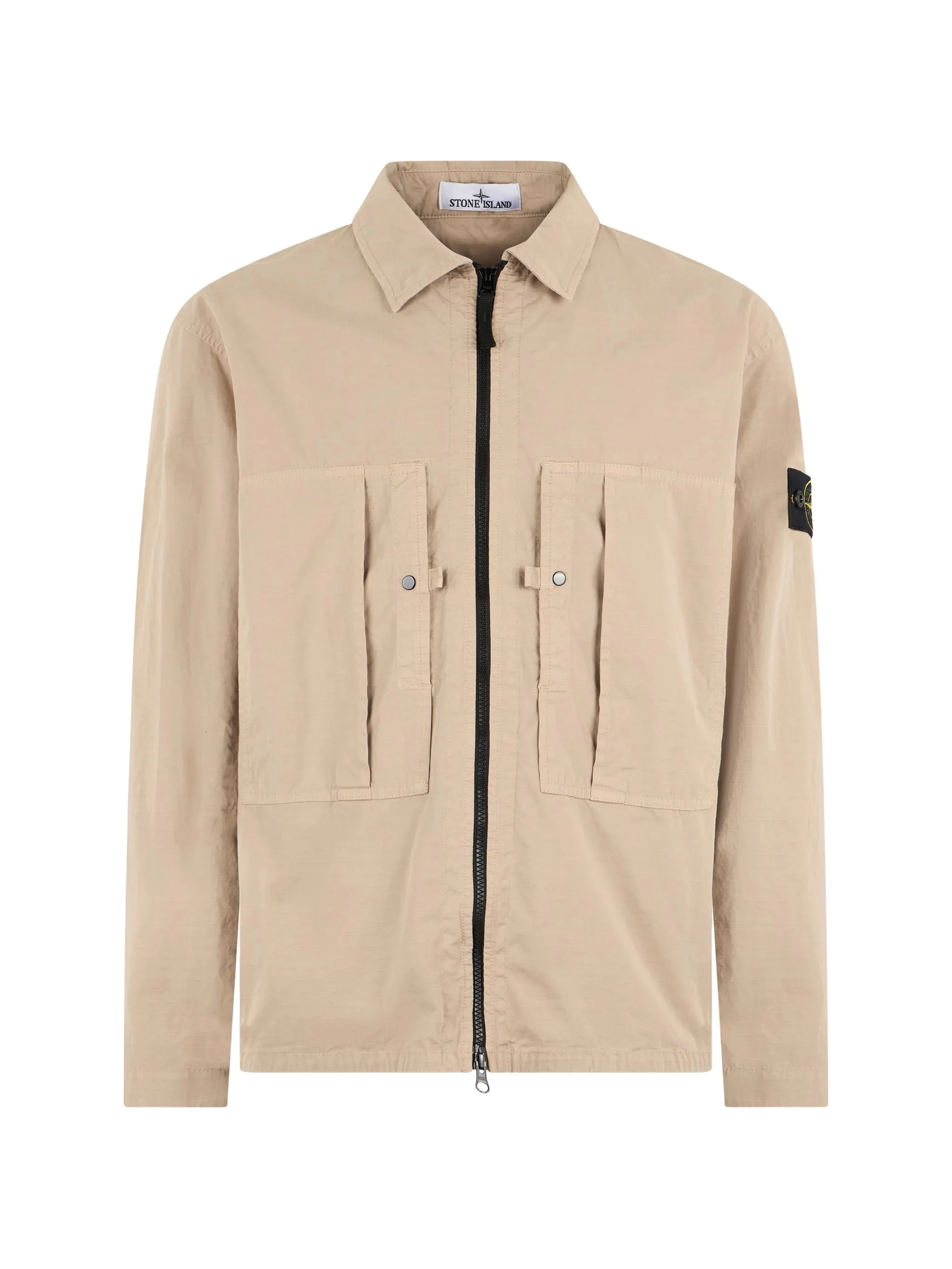 Stone Island Comfort Fit Jacket with Vertical Pockets - Size M