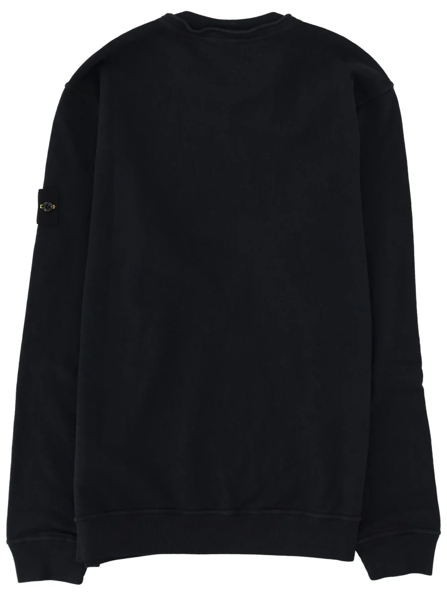 Stone Island Comfortable Men's Mini Sweatshirt with Distinctive Logo - Image 2