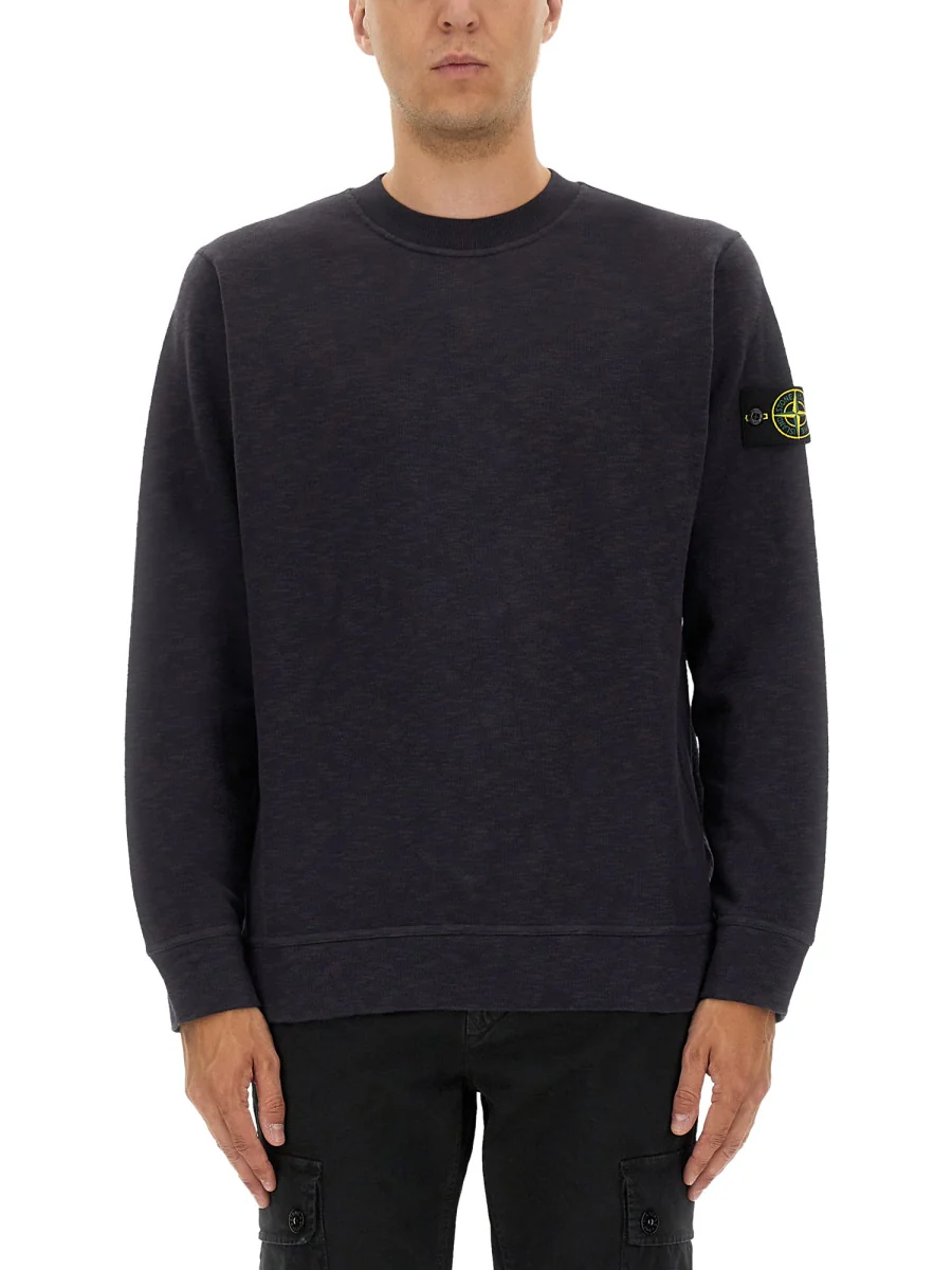 STONE ISLAND Cotton Sweatshirt