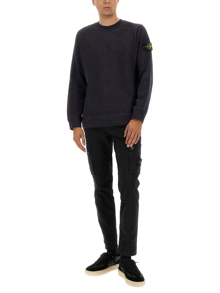 STONE ISLAND Cotton Sweatshirt - Image 2