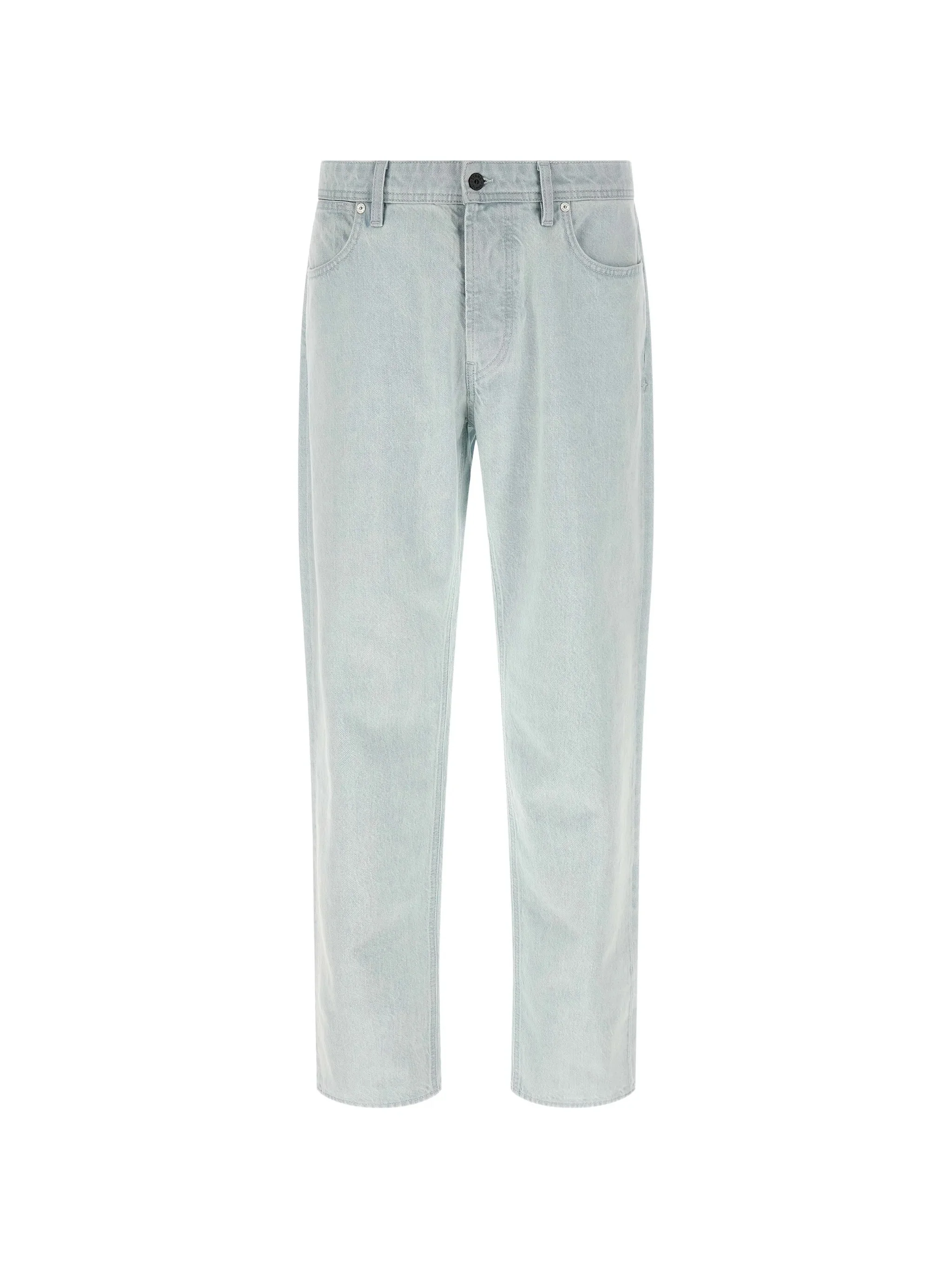 Stone Island Curved Pocket Jeans with Embroidered Detail - Size 30