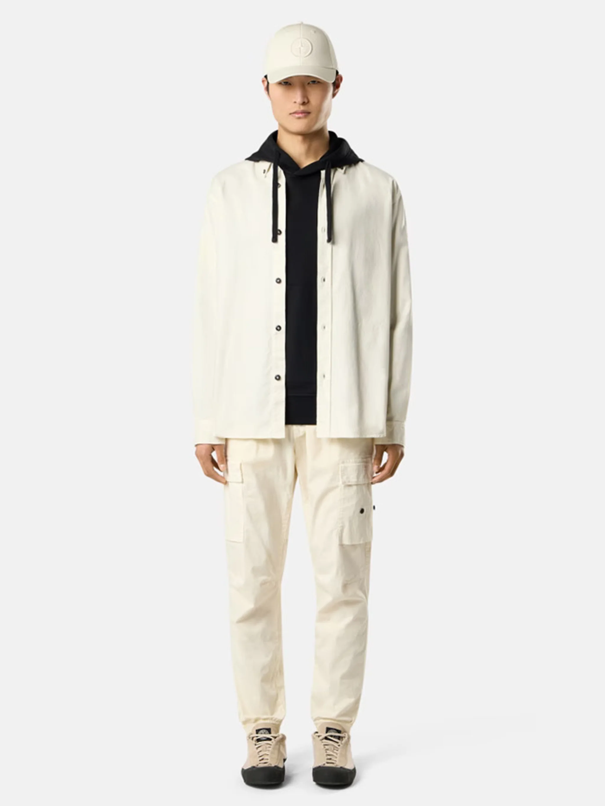 Stone Island Drawstring Hooded Overlock Set - Size M - Image 2