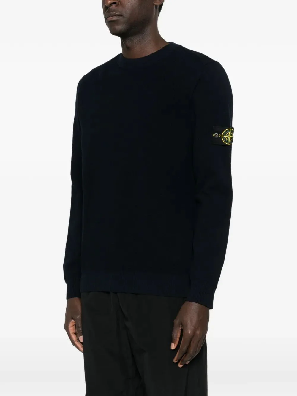 Stone Island Essentials Crew Neck Sweater for Men - Image 3
