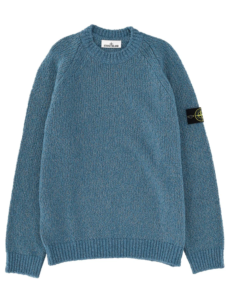 STONE ISLAND Fancy Yarn Mouliné Wool