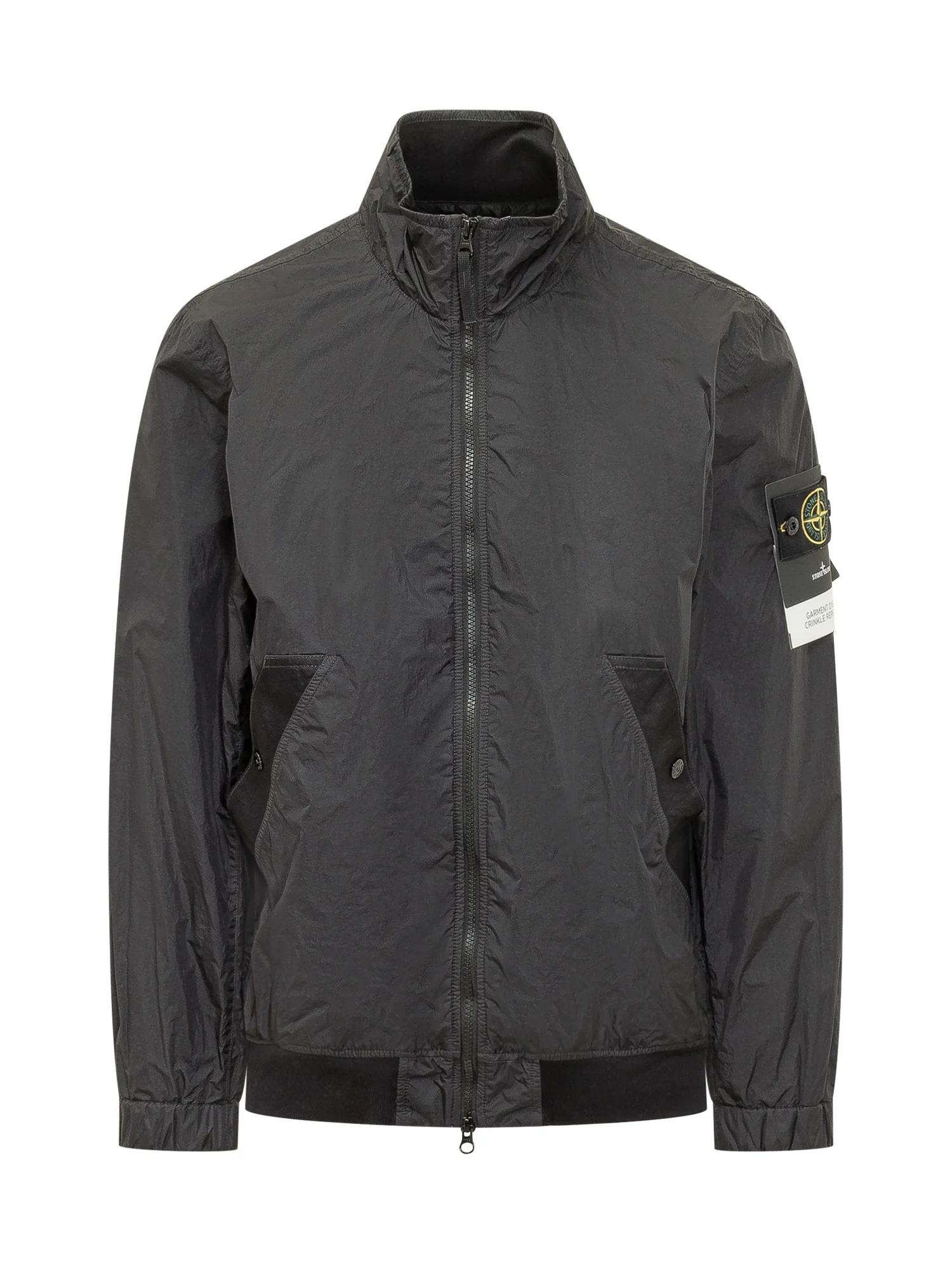 Stone Island Fashion Jacket with Hood and Zip