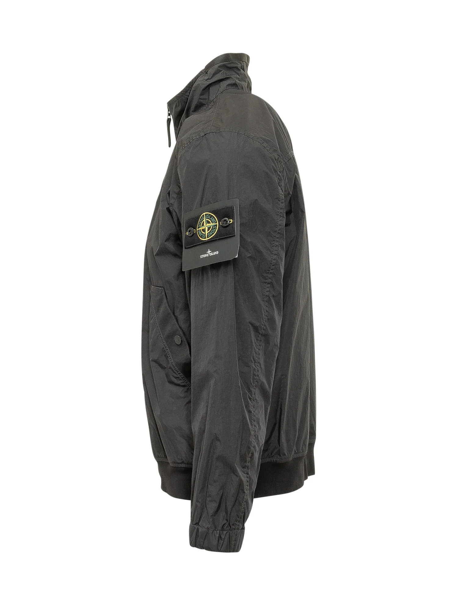 Stone Island Fashion Jacket with Hood and Zip - Image 3