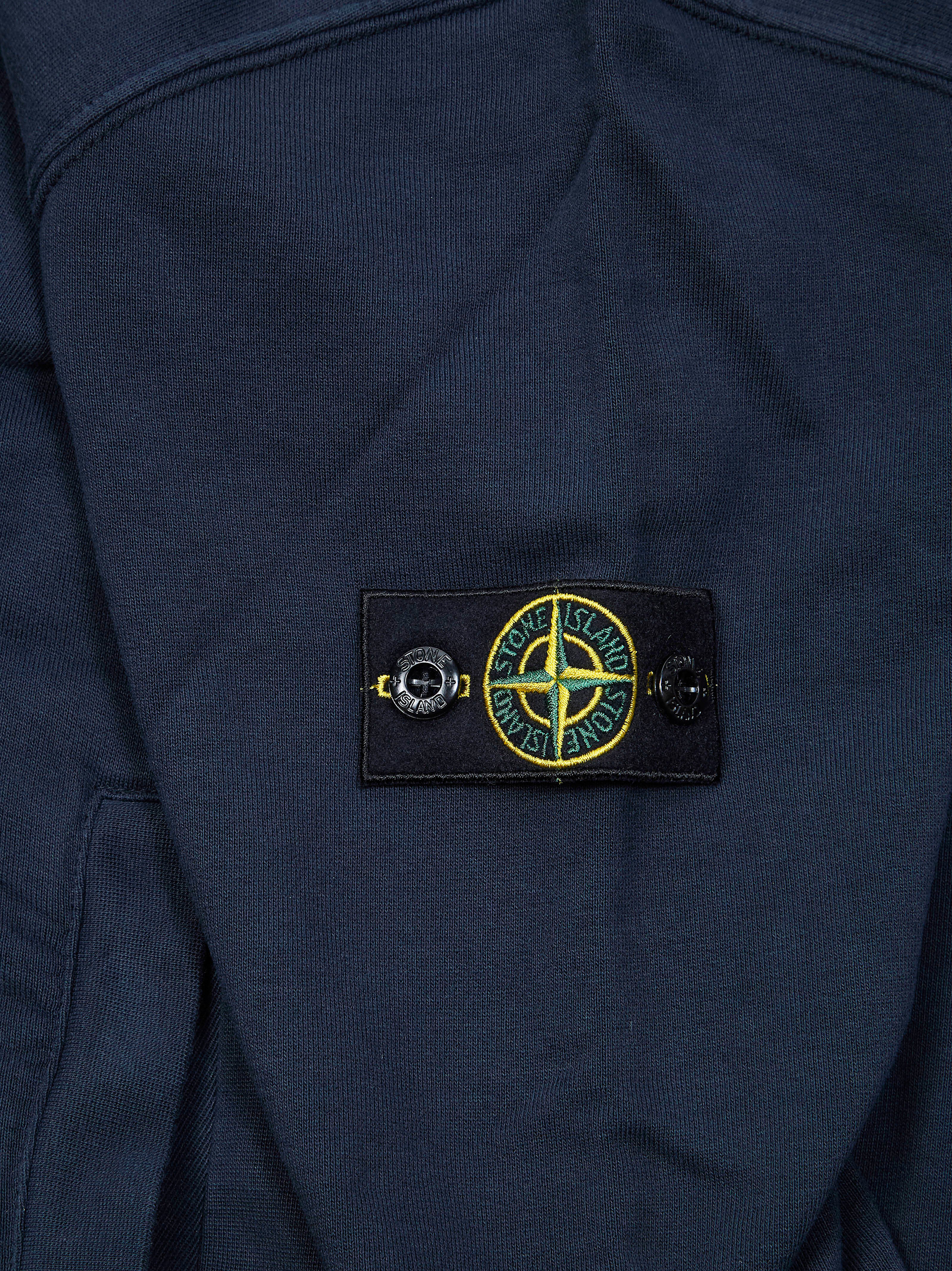 Stone Island Junior Hooded Zip-up Sweatshirt - Image 3