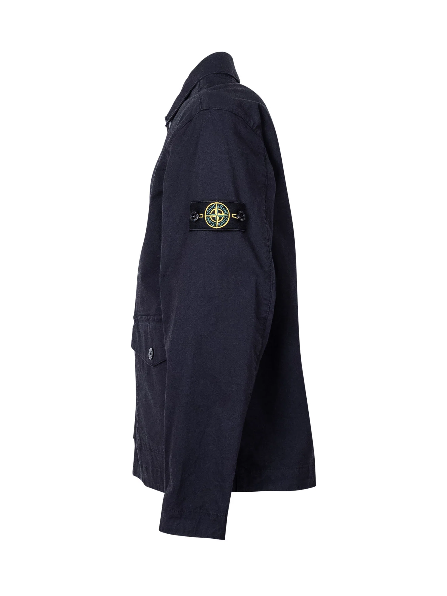 Stone Island Kids Kids Jacket with Front Pockets and Stylish Collar - Image 3