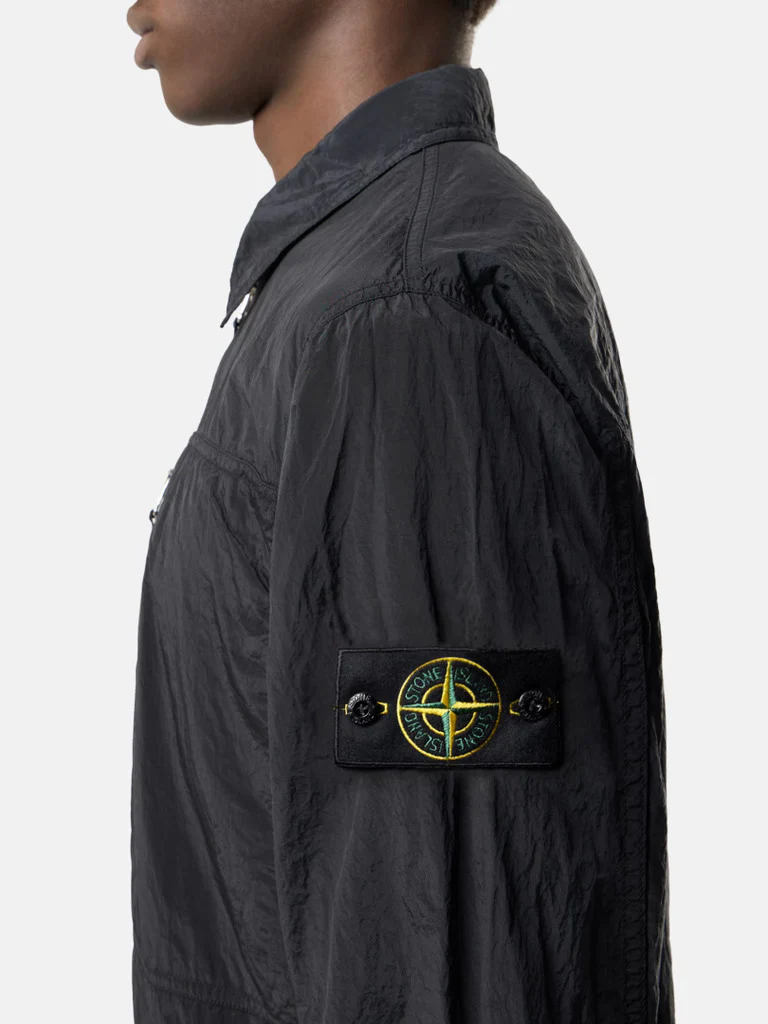Stone Island Large Vertical Chest Pocket Jacket with Adjustable Cuffs - Image 4