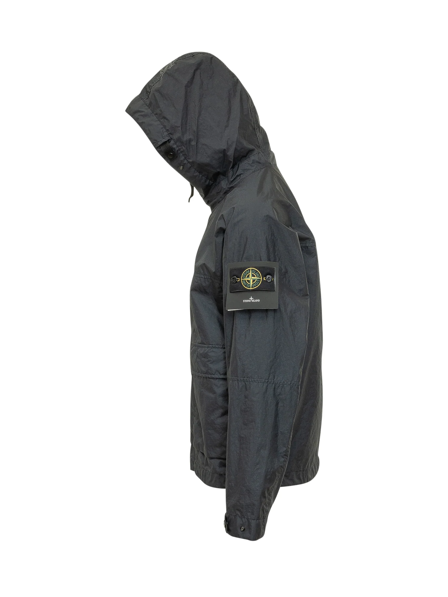 Stone Island Lightweight Jacket with Hood and Zip - Image 3