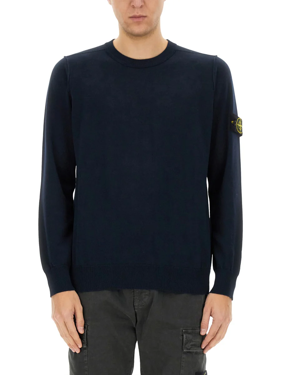 Stone Island Logo T-Shirt for Men