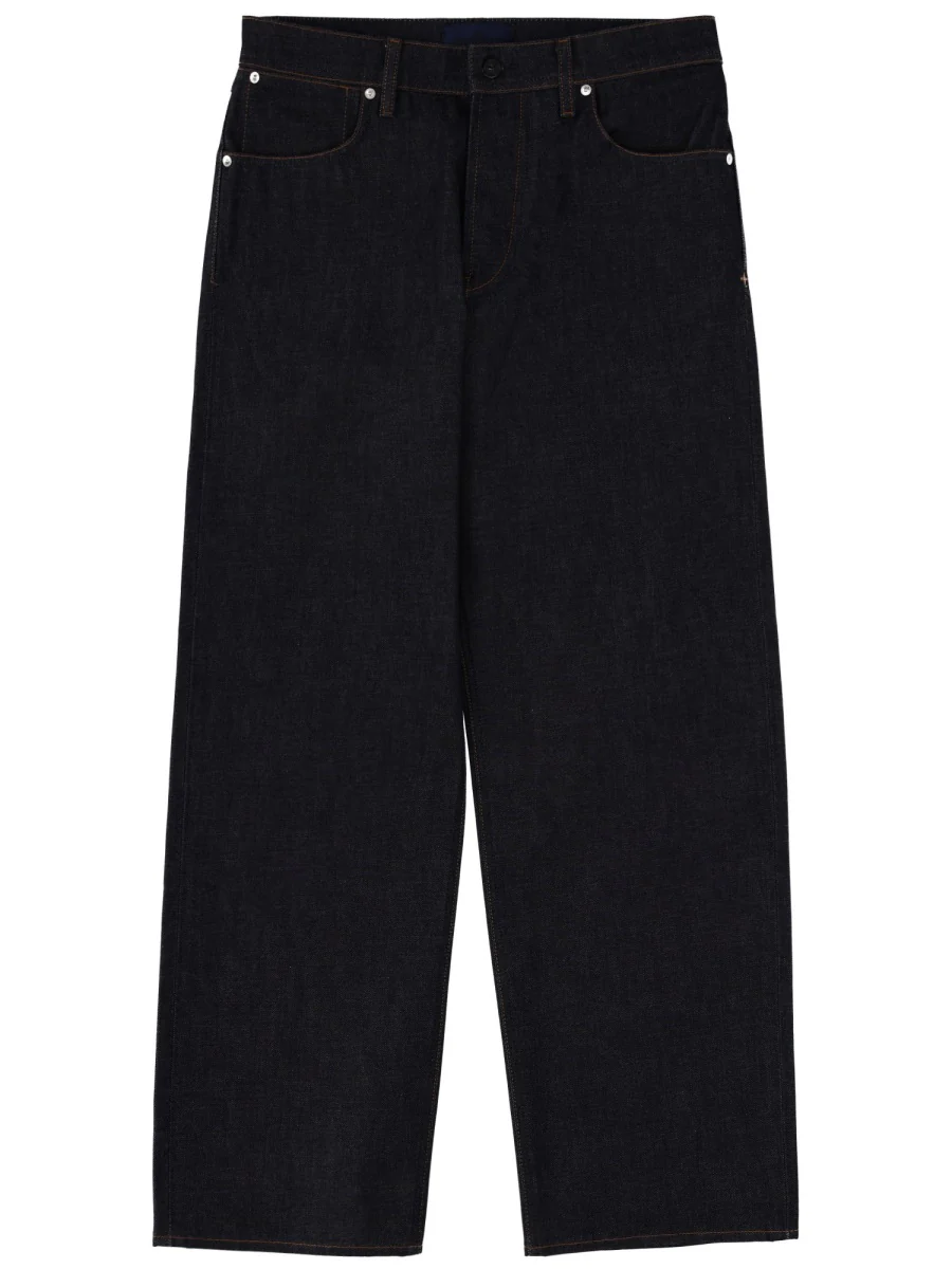 STONE ISLAND Loose-fit Five-pocket Jeans