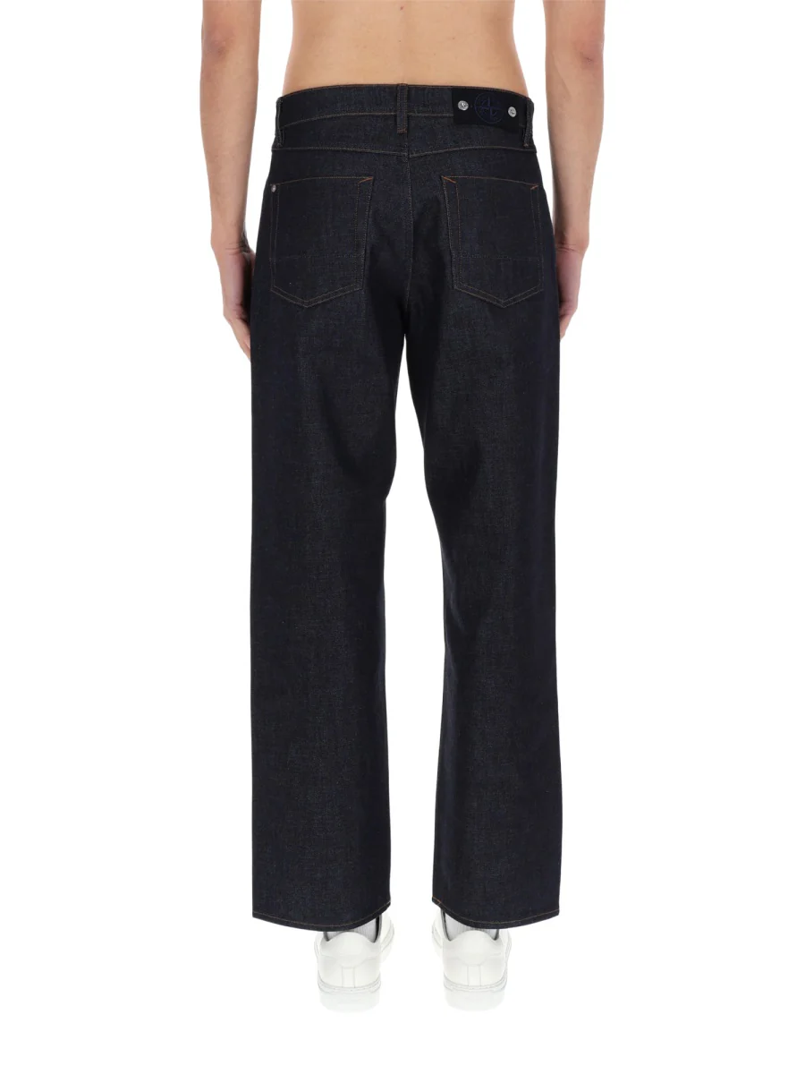 STONE ISLAND Loose-fit Five-pocket Jeans - Image 4