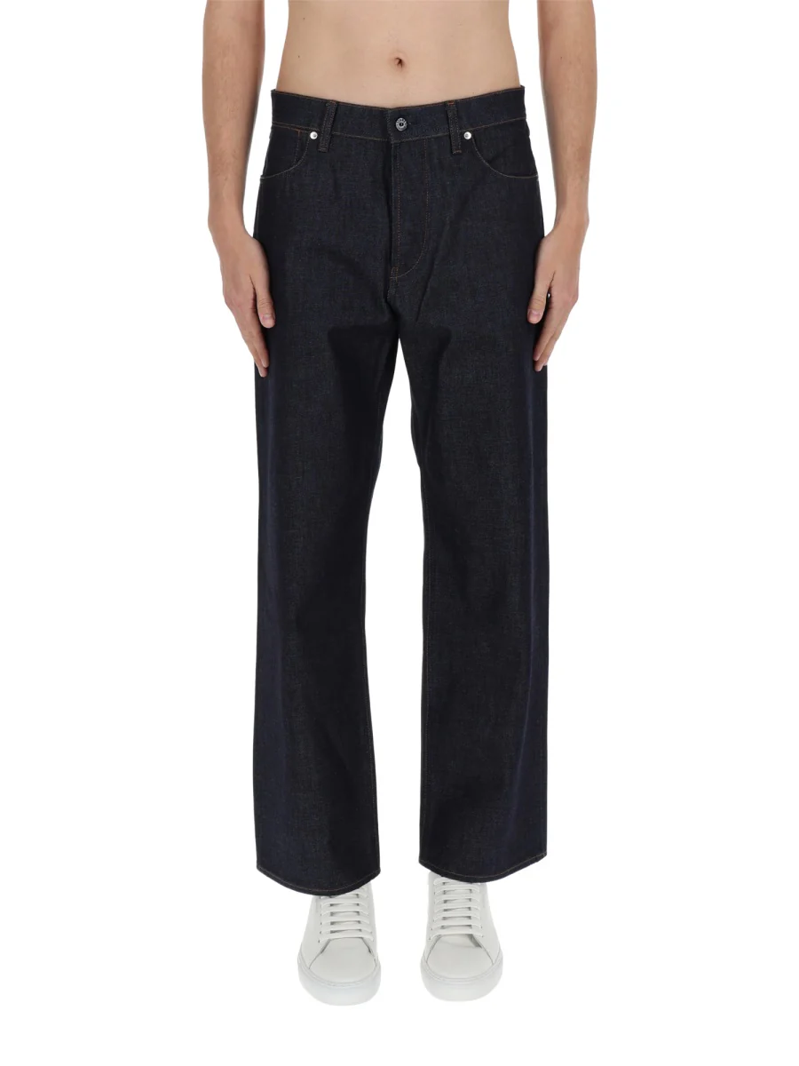 STONE ISLAND Loose-fit Five-pocket Jeans - Image 6