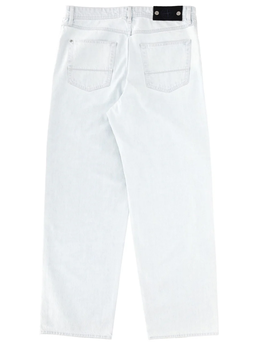 STONE ISLAND Loose-fit Five-pocket Jeans - Image 2