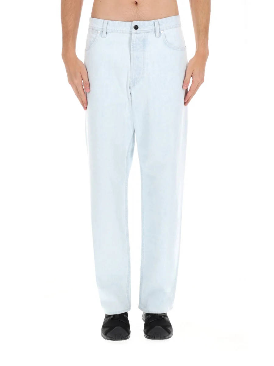 STONE ISLAND Loose-fit Five-pocket Jeans - Image 3