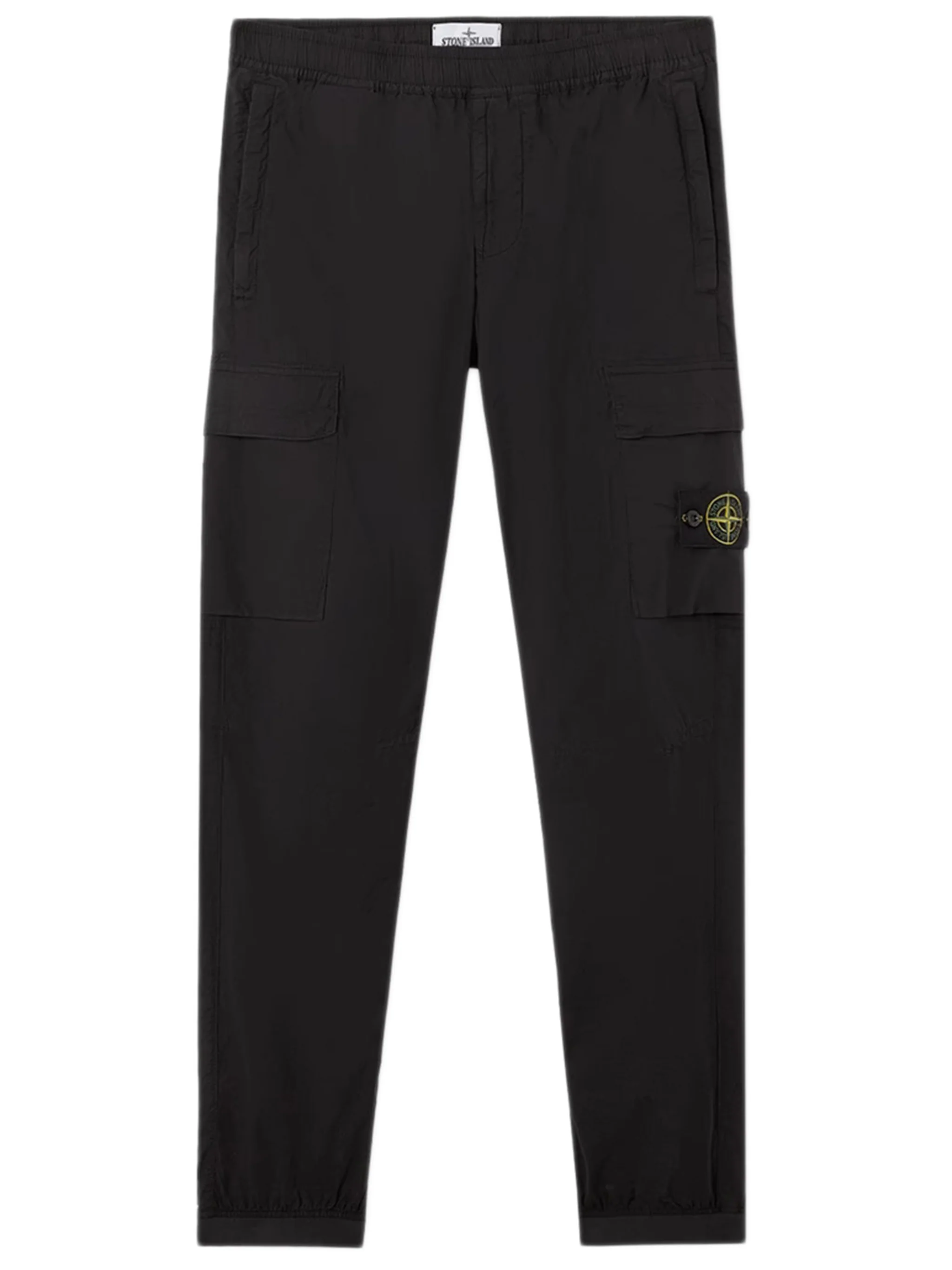 Stone Island Men's Cargo Pants with Vertical Hand Pockets - 30
