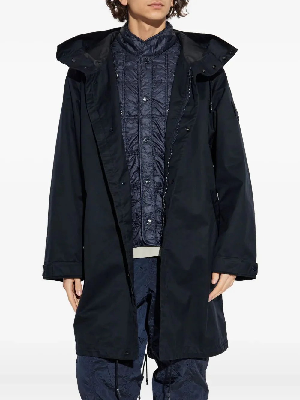 Stone Island Men's Long PaintRKA Jacket - Image 3