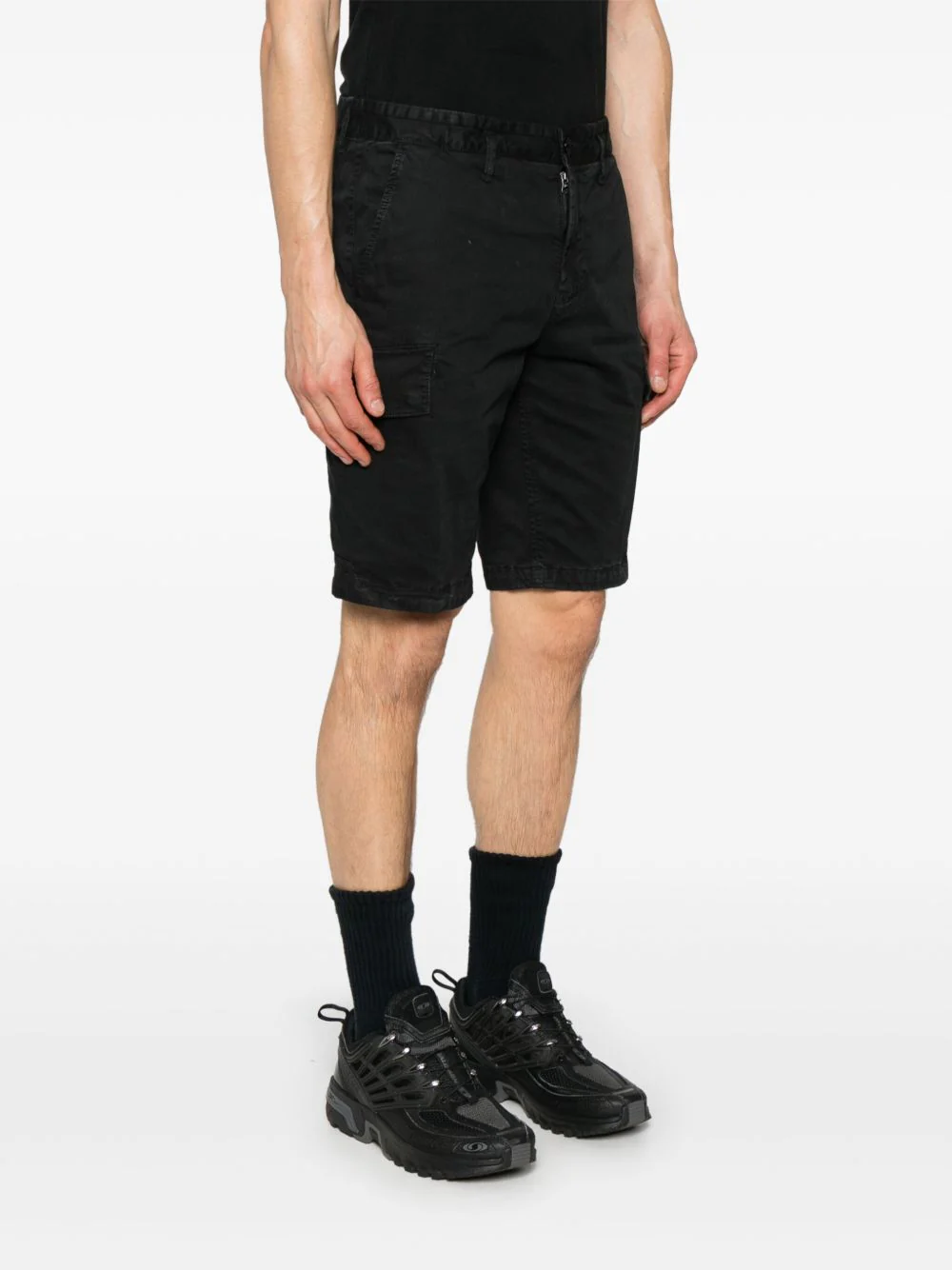 Stone Island Men's Mini Cargo Shorts - Image 3