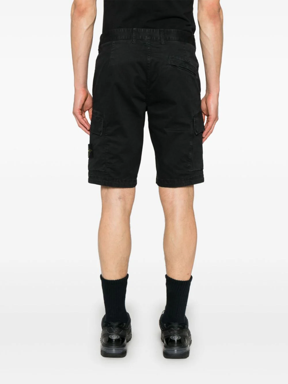 Stone Island Men's Mini Cargo Shorts - Image 4