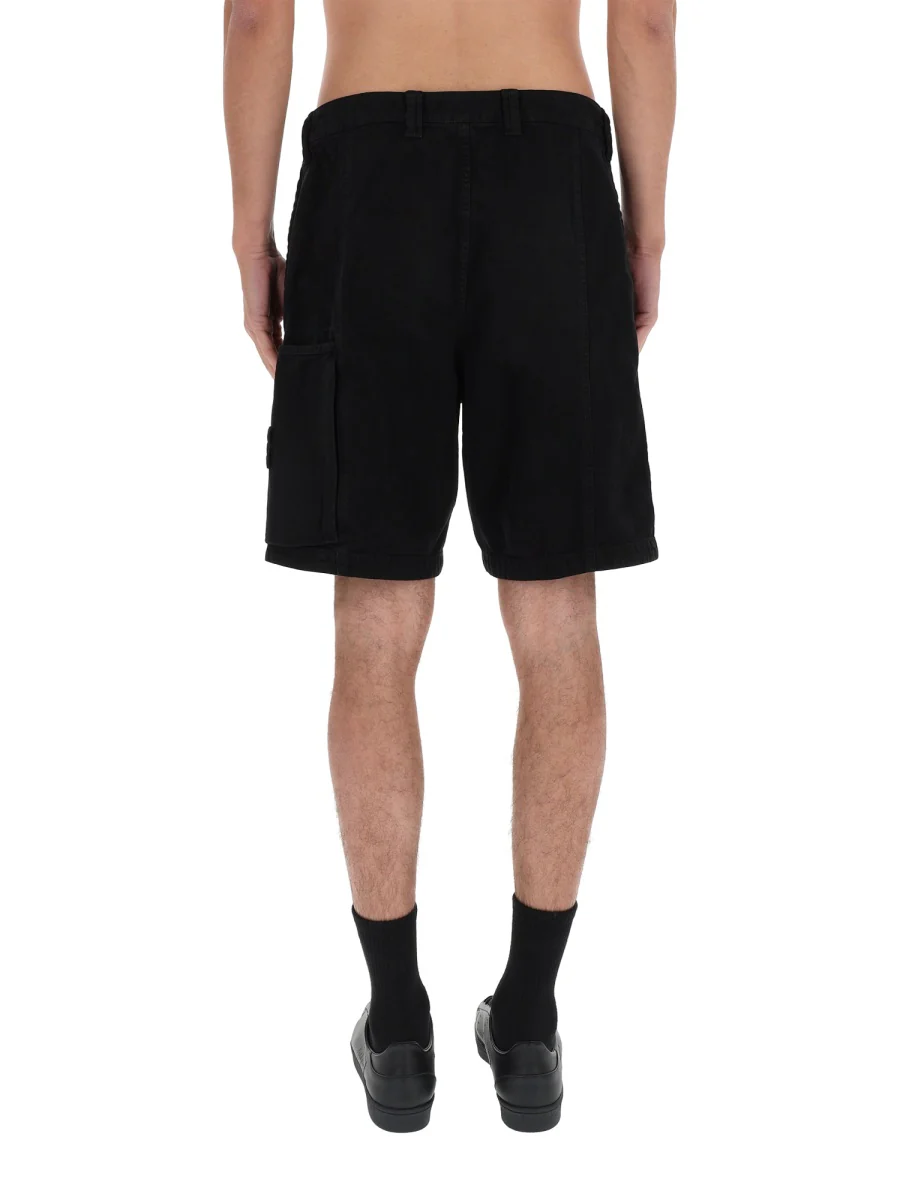 Stone Island Men's Mini Cotton Shorts - Image 5