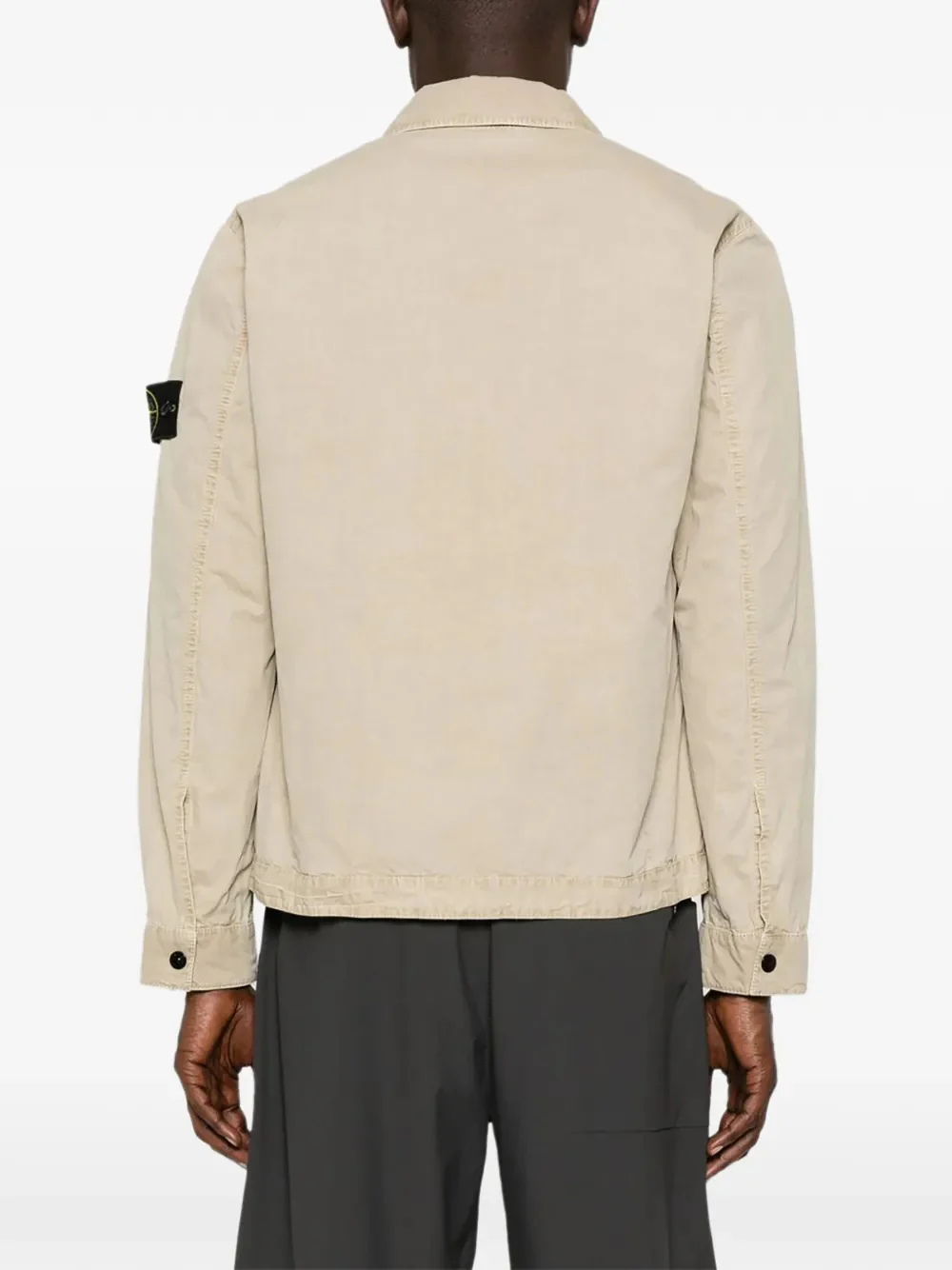 Stone Island Men's Pocket Utility Shirt with Hidden Snaps - Size M - Image 4