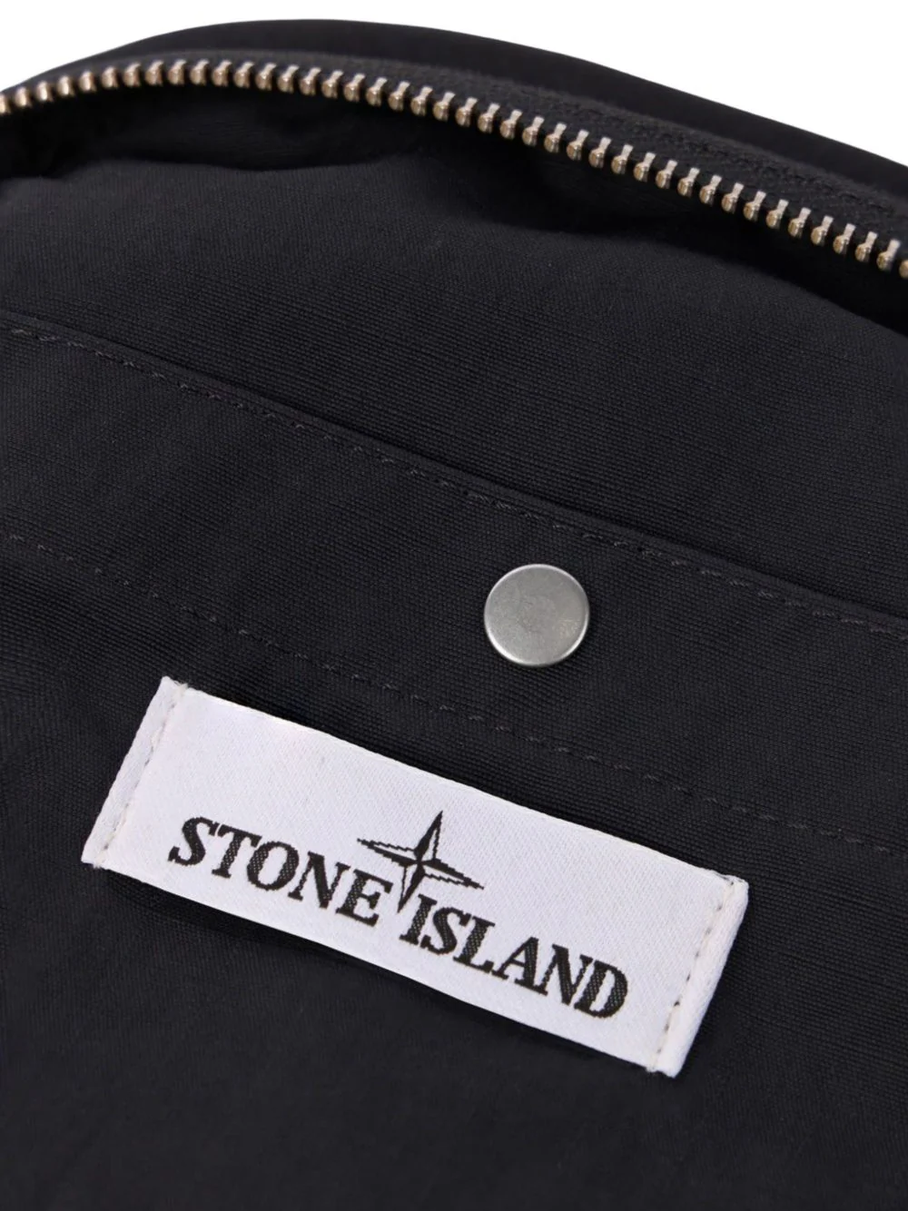 Stone Island Mini Front Bellows Pocket Bag with Horizontal Zip - Image 3