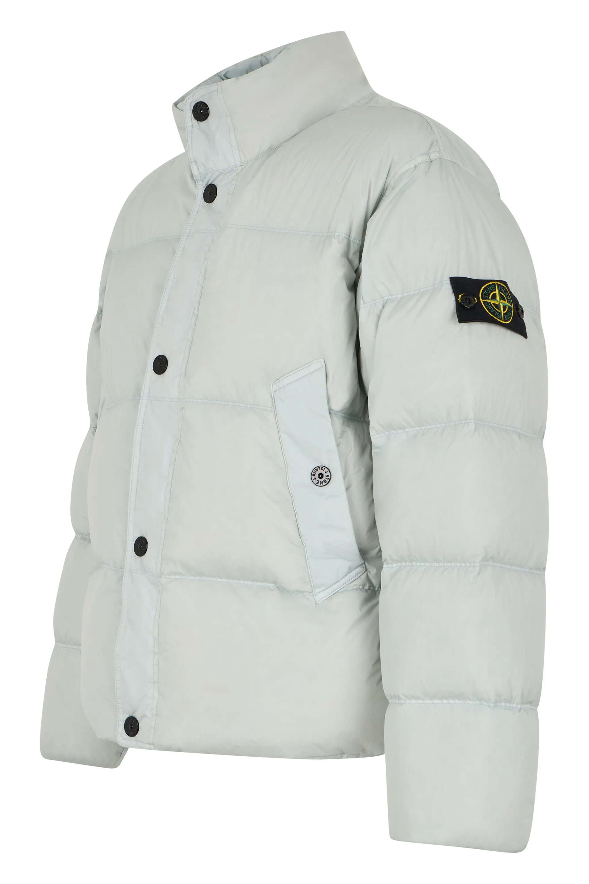 Stone Island Minimalist Padded Bomber Jacket with Logo - Image 3