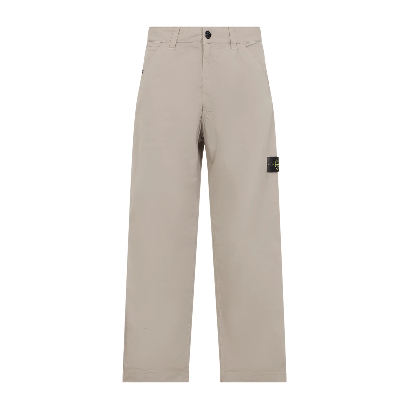Stone Island Regular Fit Cotton Paintnts - Image 2
