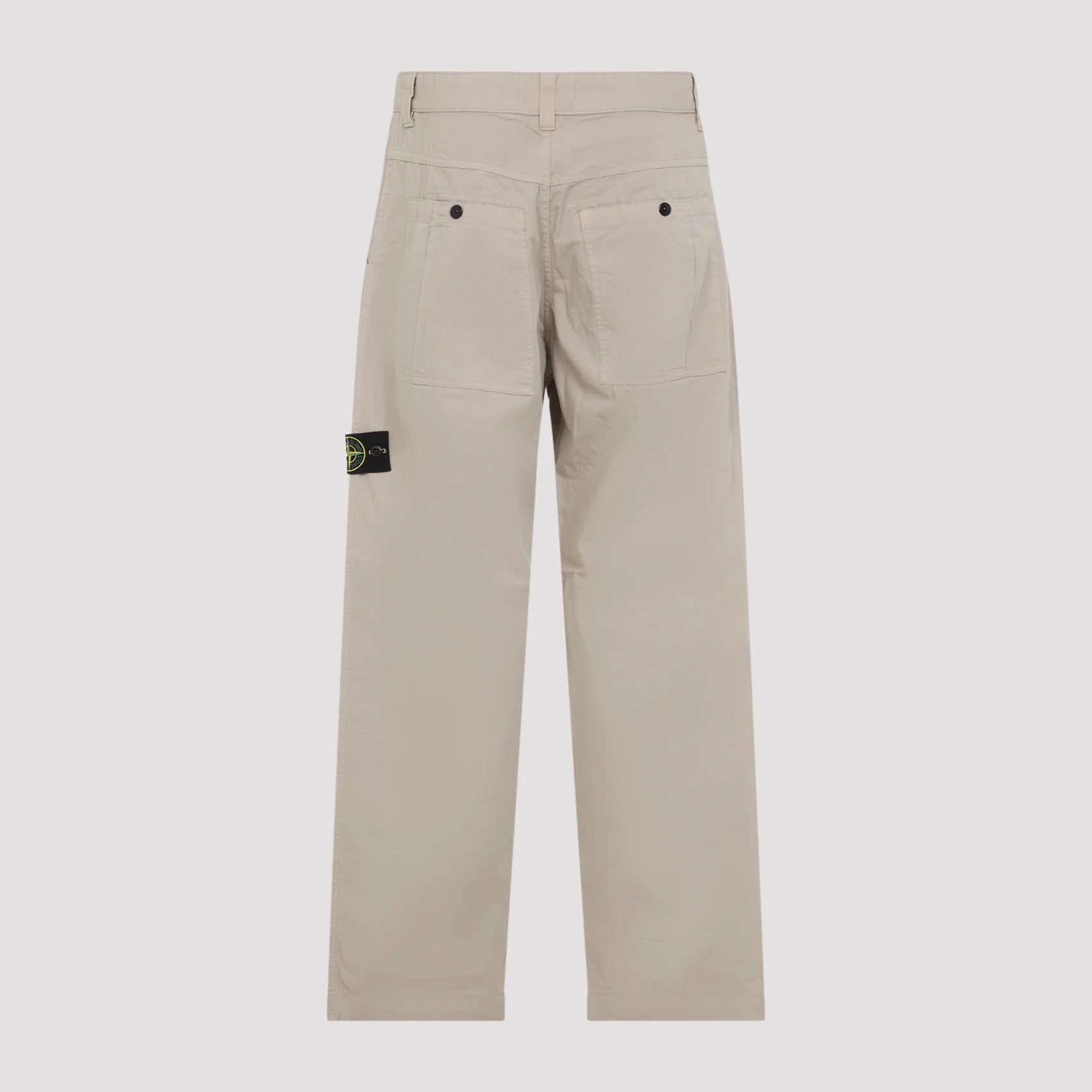 Stone Island Regular Fit Cotton Paintnts - Image 4