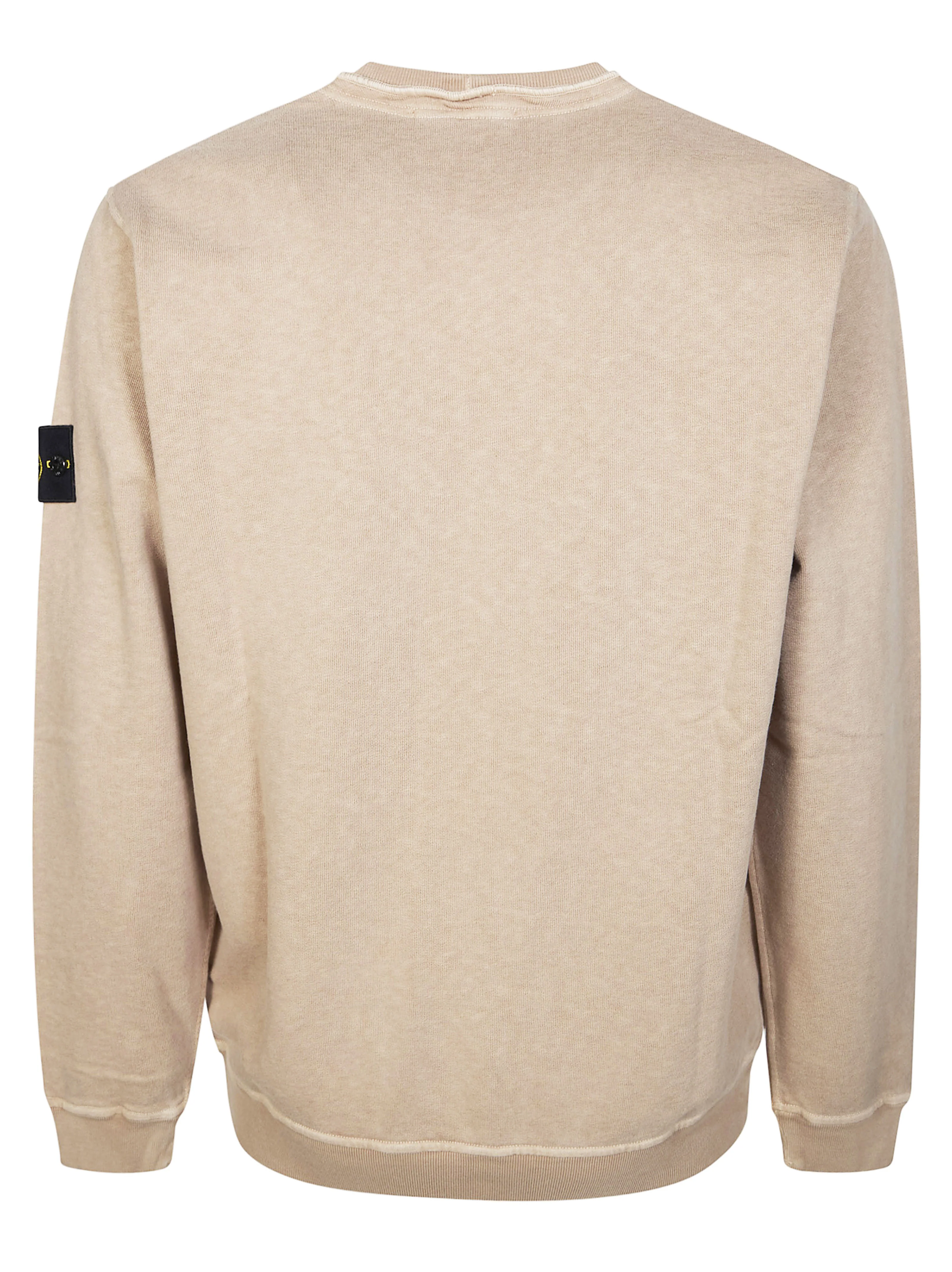 Stone Island Regular-fit Crewneck Sweatshirt MALFILÉ FLEECE 'OLD' EFFECT - Image 2