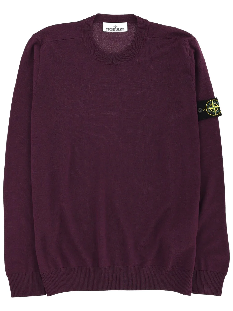 Stone Island Regular Fit T-Shirt with Logo Patch