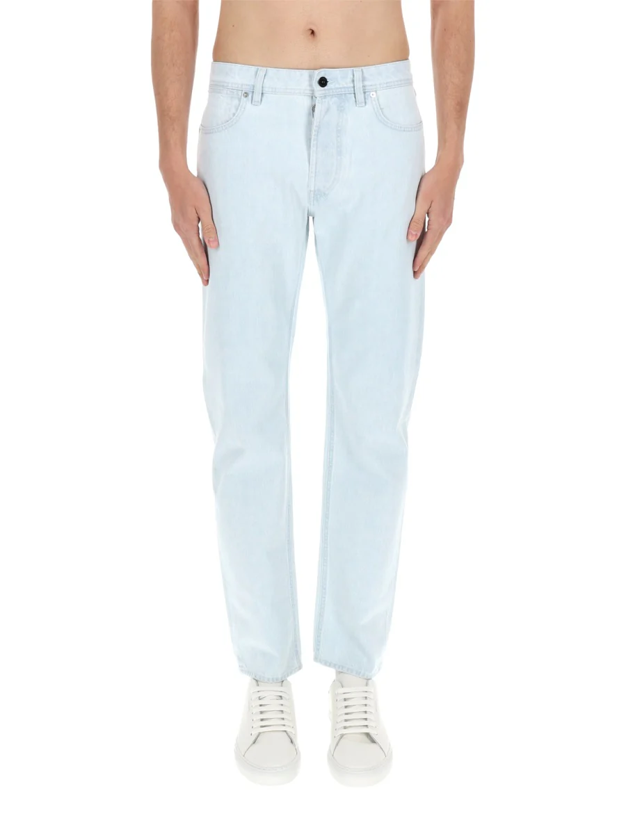 STONE ISLAND Regular-straight-fit Five-pocket Jeans with Rinsed Finish - Image 4