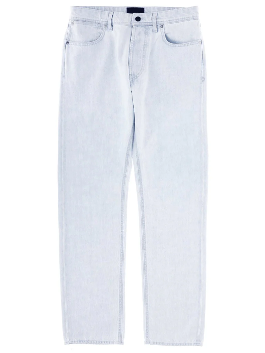 STONE ISLAND Regular-straight-fit Five-pocket Jeans with Rinsed Finish - Image 5