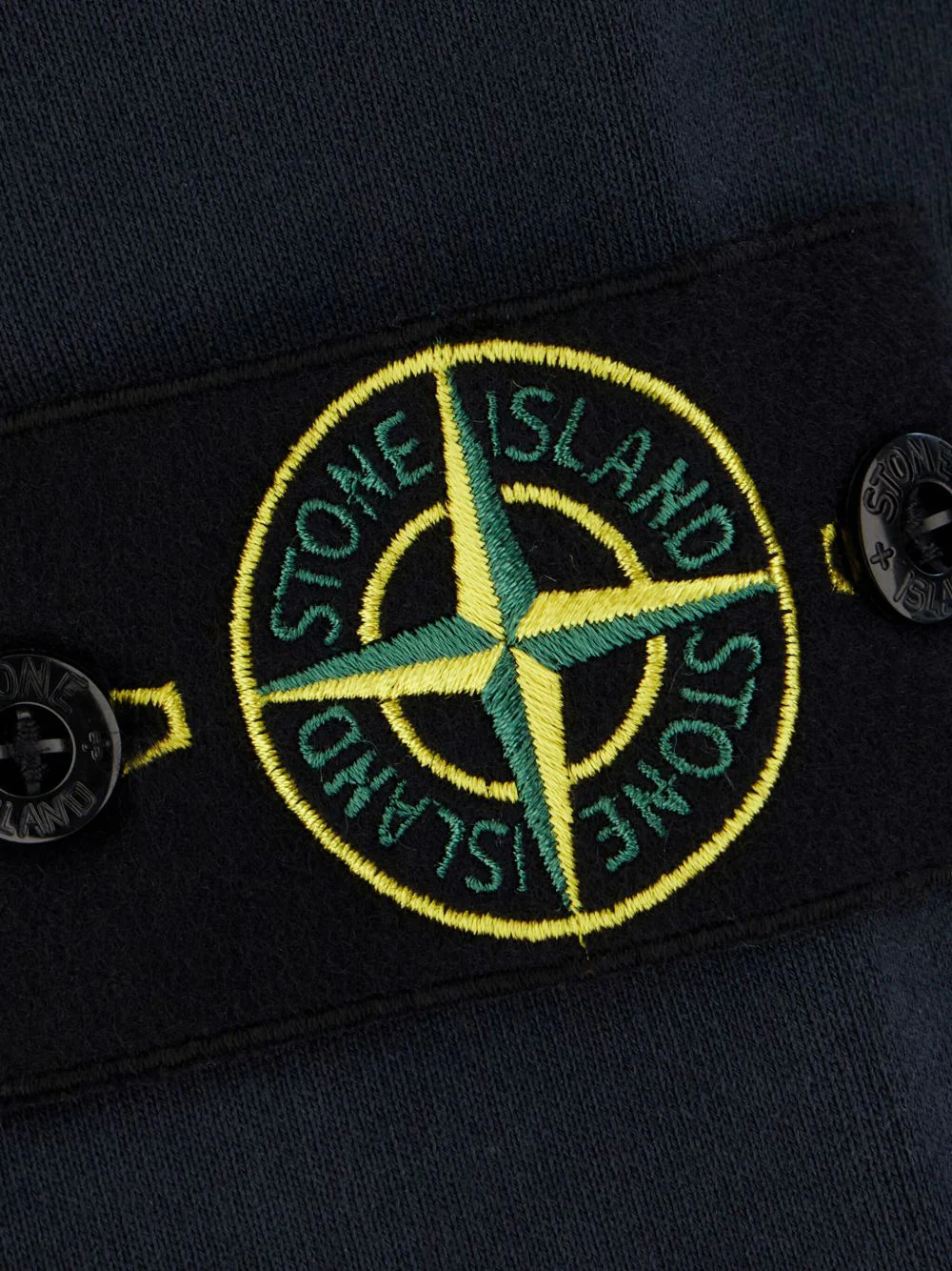Stone Island Ribbed Neckline Overlock Sweater Size M - Image 3