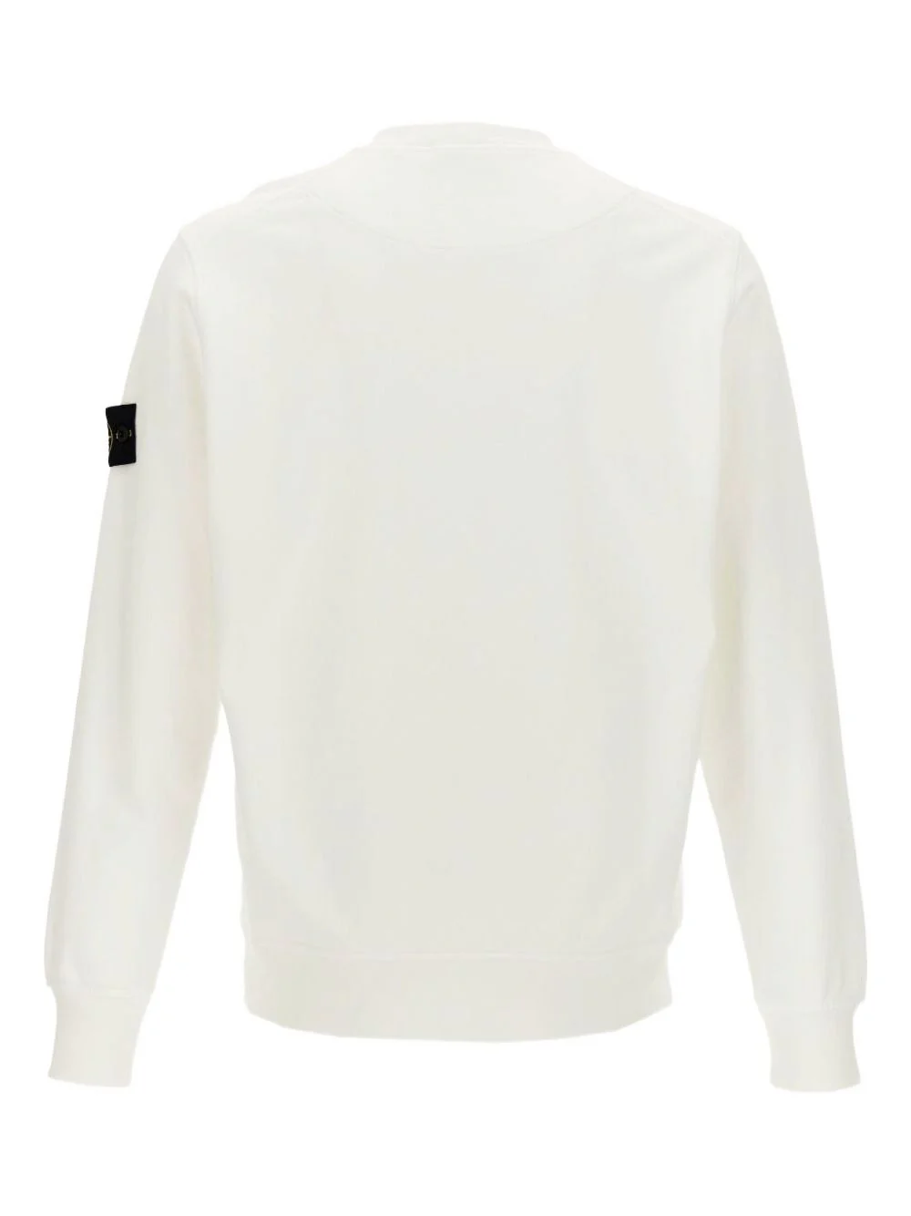 Stone Island Ribbed Neckline Overlock Sweatshirt - Size M - Image 2
