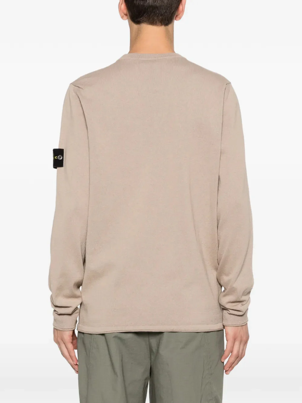 Stone Island Ribbed Neckline Sweater for Men - Image 4