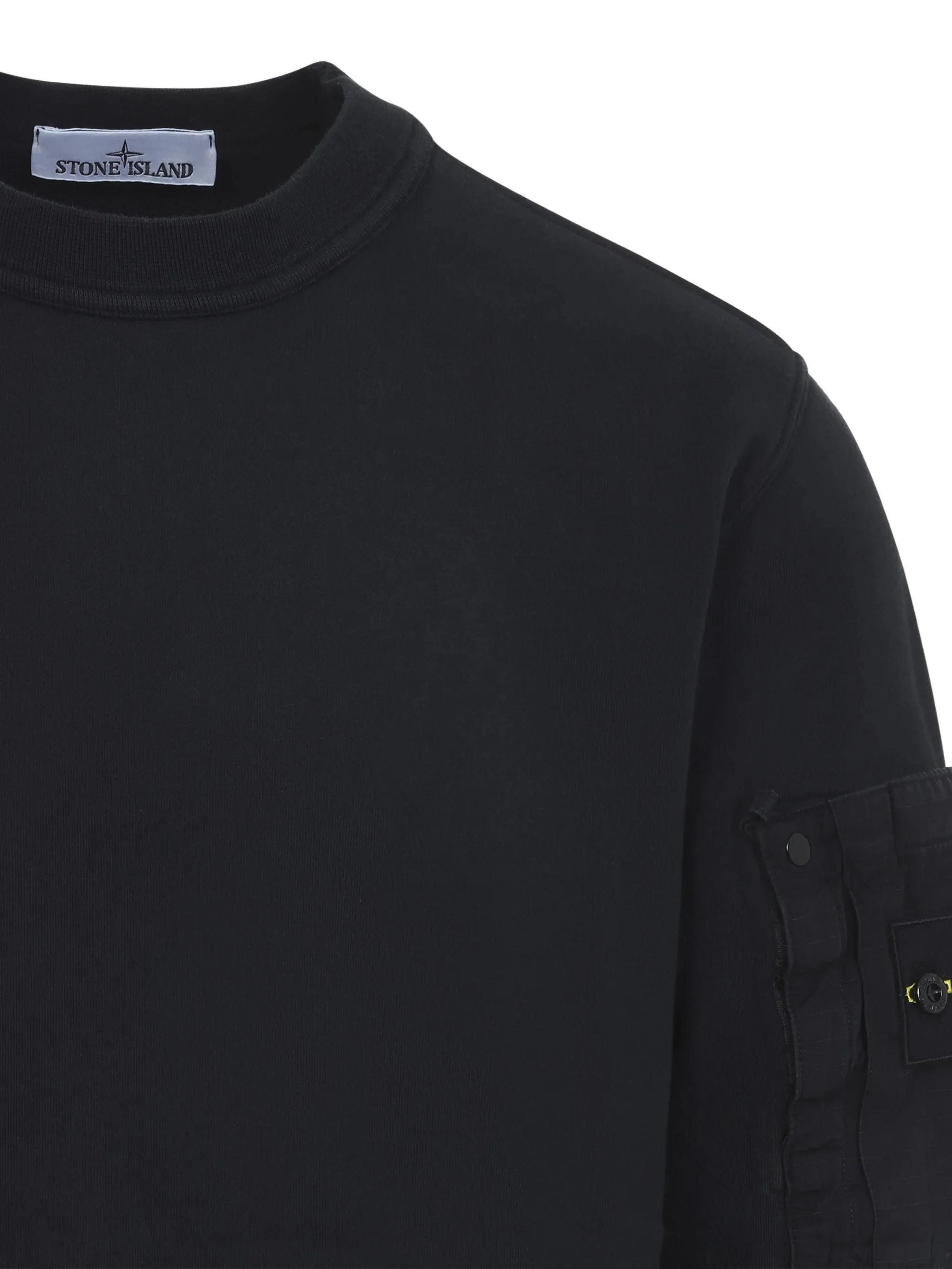 Stone Island Ribbed Neckline Sweater in Size M - Image 3