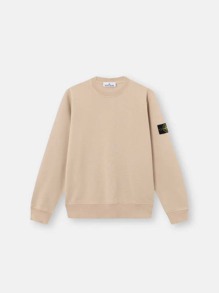 Stone Island Ribbed Neckline Sweatshirt - Size M