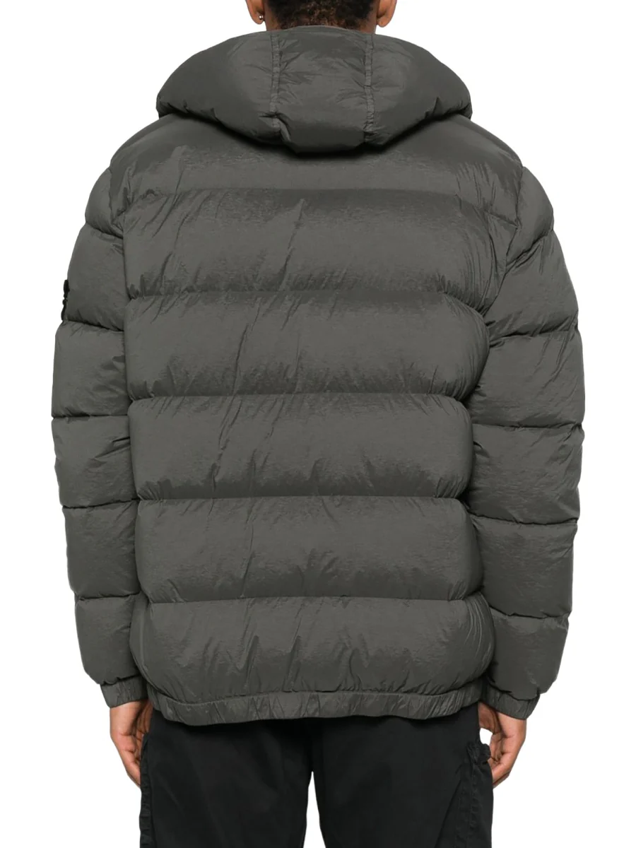 STONE ISLAND Seamless Tunnel Nylon Down-TC Hooded Jacket - Image 3