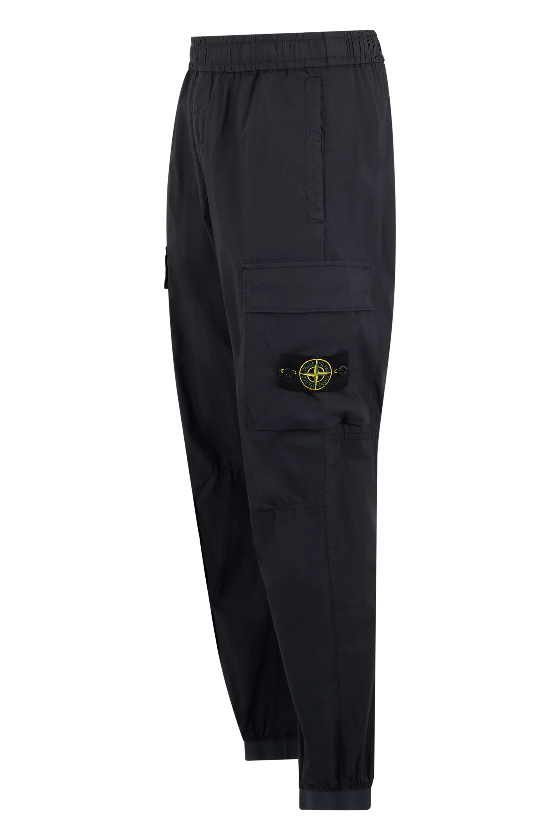 Stone Island Slim Fit Cargo Pants with Elastic Waistband - Image 3