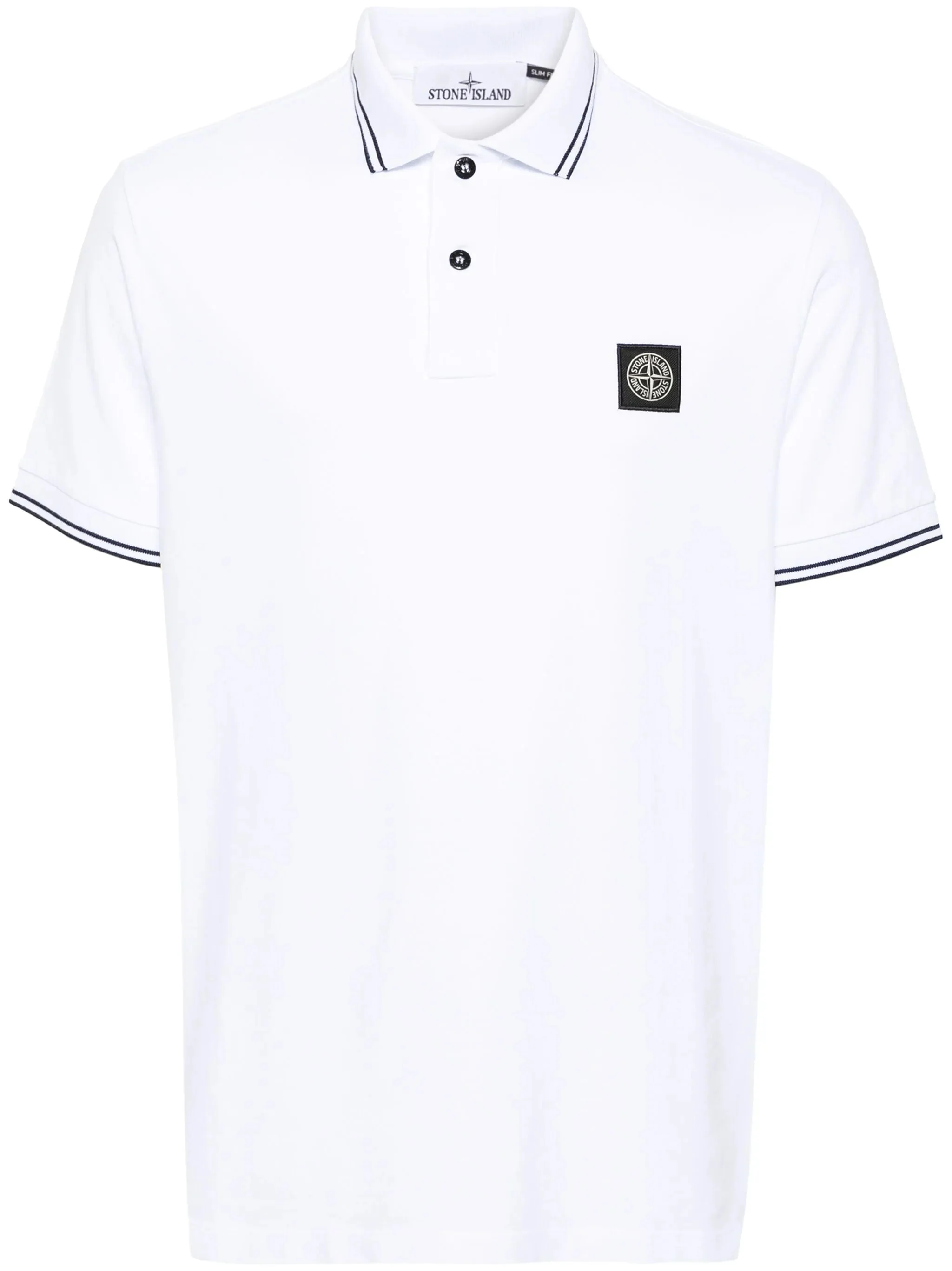 Stone Island Slim Fit Ribbed Collared Sweater - Size M