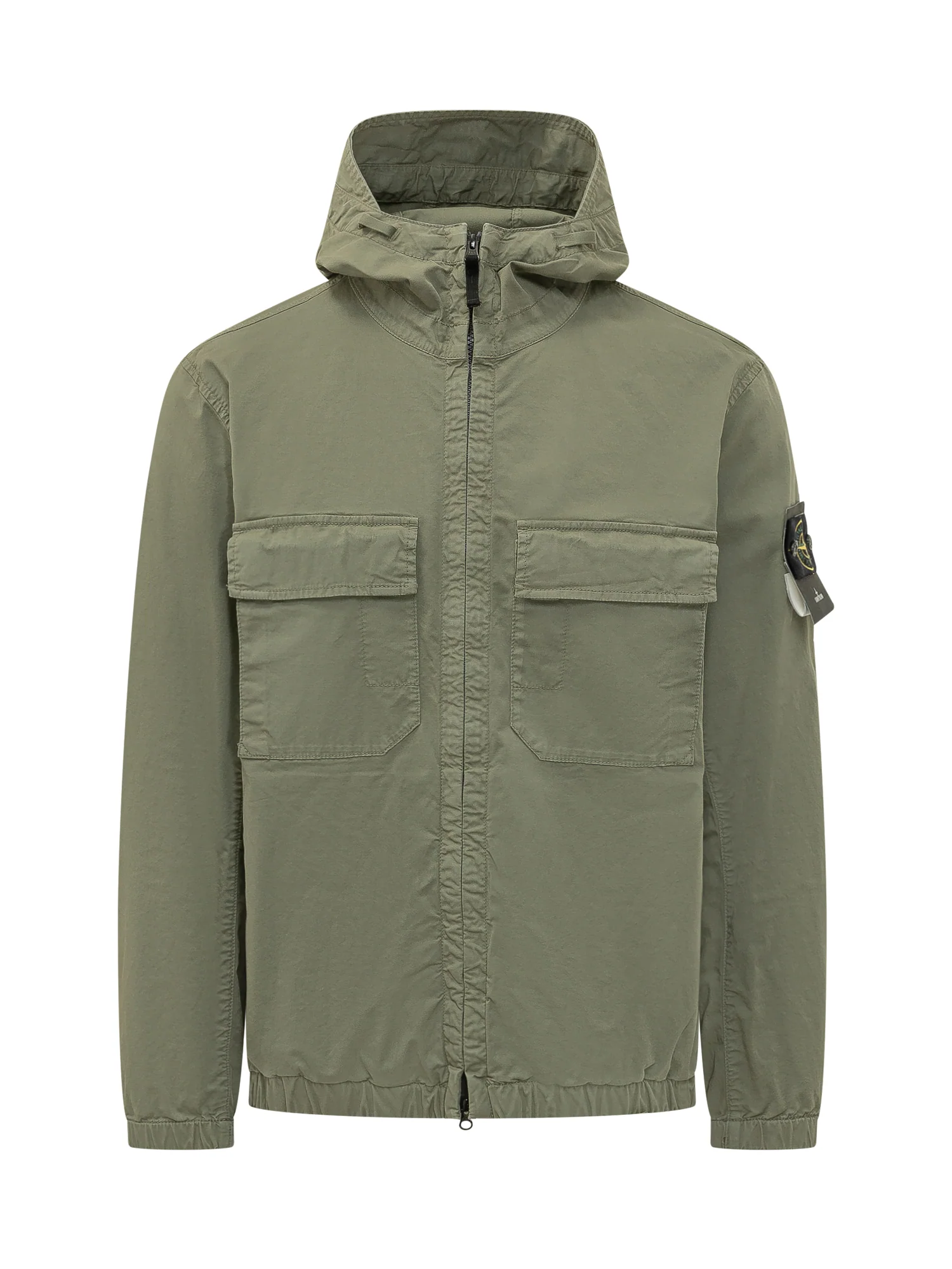 Stone Island Utility Jacket with Hood and Pockets - SS26