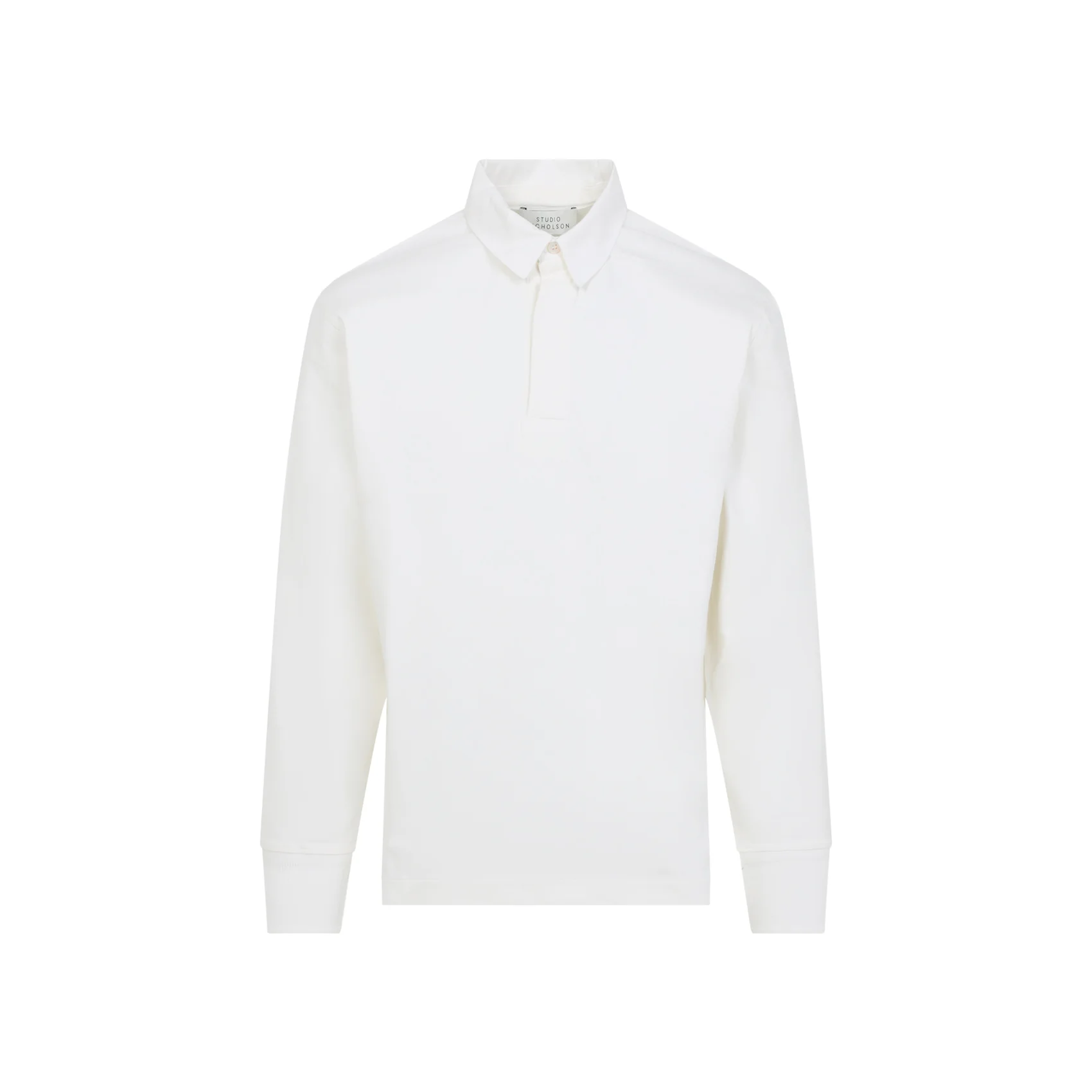 Studio Nicholson Alyk Cotton Rugby Polo - Image 2