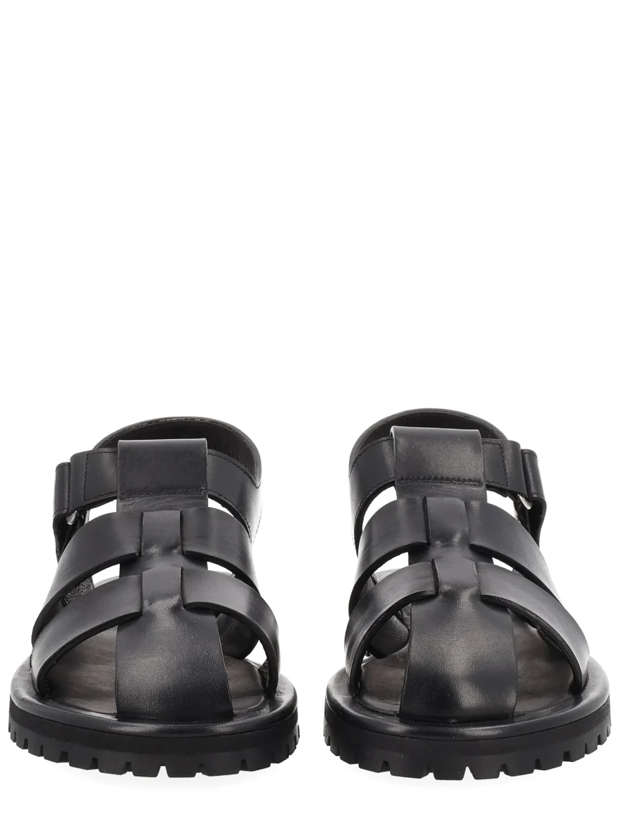 Studio Nicholson Elegant Leather Sandals - Women's Size Adjustable