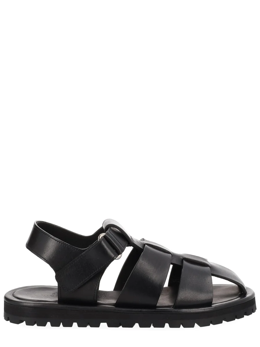 Studio Nicholson Elegant Leather Sandals - Women's Size Adjustable - Image 5