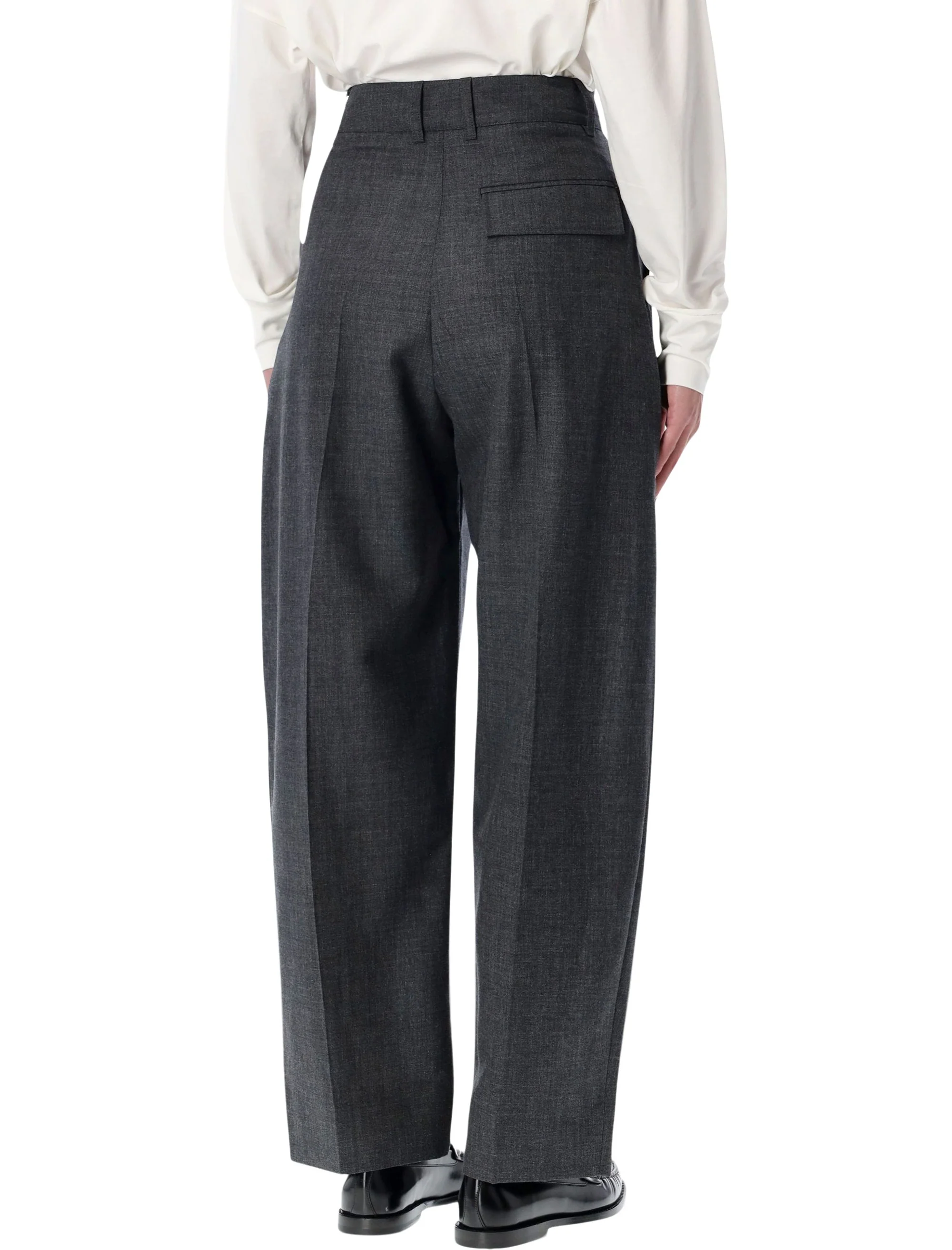 Studio Nicholson High Rise Elongated Trousers - Size 8 - Image 2