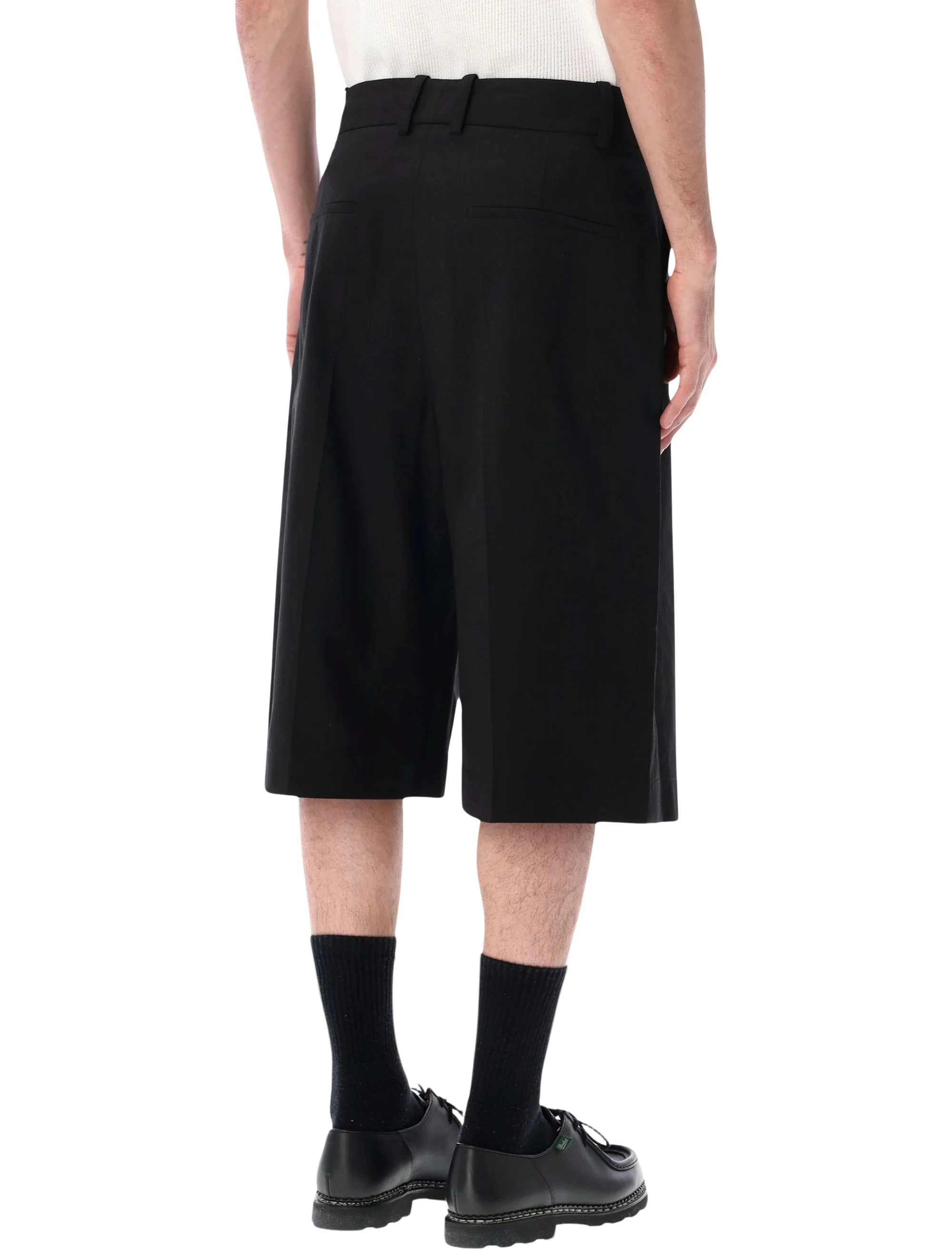 Studio Nicholson Oversized Fowld Shorts - Just-Below-the-Knee Length - Image 2
