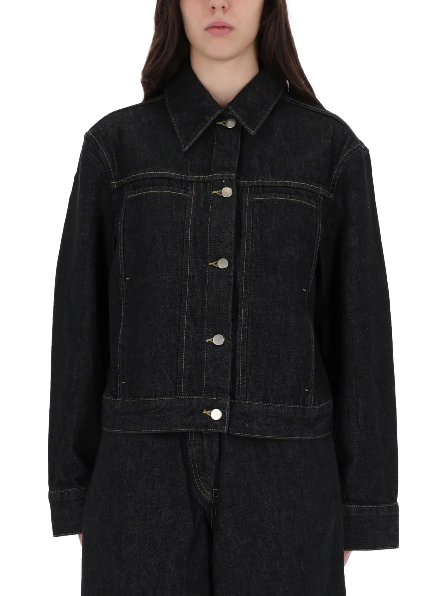 STUDIO NICHOLSON Tahoe Italian Denim Jacket - Image 2